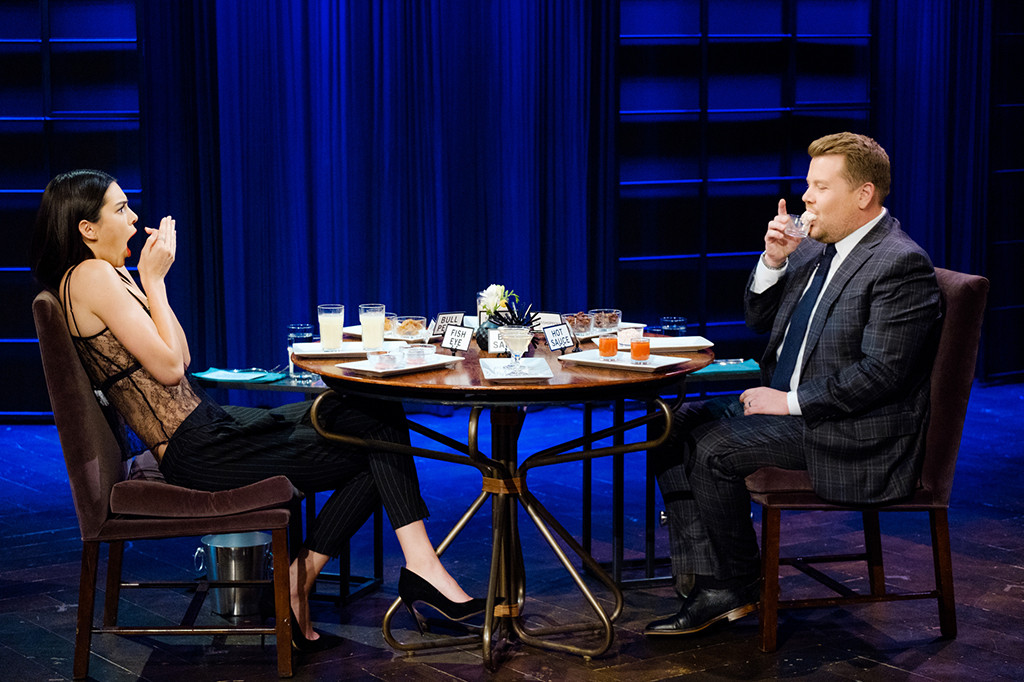 Kendall Jenner, James Corden, The Late Late Show Kendall Jenner, James Corden, The Late Late Show